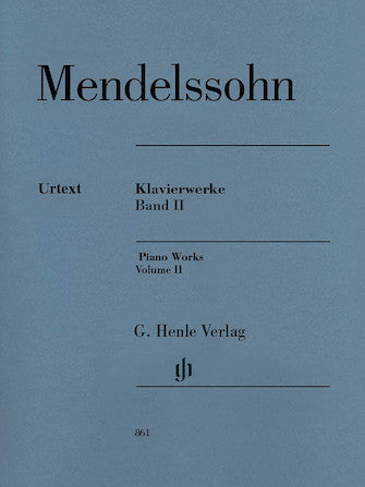 Mendelssohn Piano Works, Volume 2