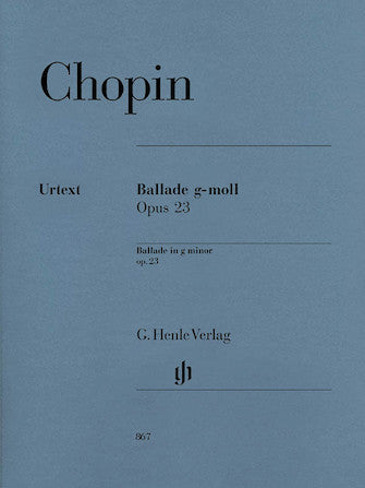 Chopin Ballade in G minor Opus 23