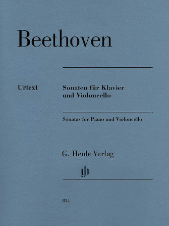 Beethoven Sonatas for Piano and Violoncello
