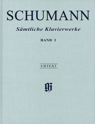 Schumann Complete Piano Works Volume 1 (cloth hardcover)