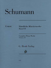 Schumann Complete Piano Works Volume 2