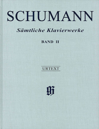 Schumann Complete Piano Works Volume 2 (Hardcover)