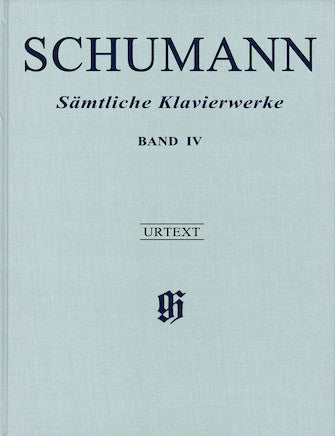 Schumann Complete Piano Works Volume 4 (Hardcover)