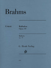 Brahms Ballades, Op. 10