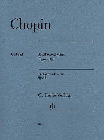 Chopin Ballade in F major Opus 38