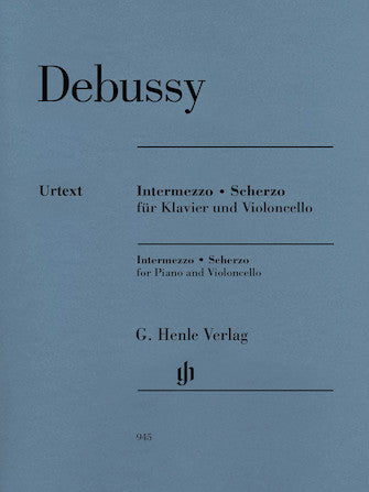 Debussy Intermezzo and Scherzo for Violoncello and Piano