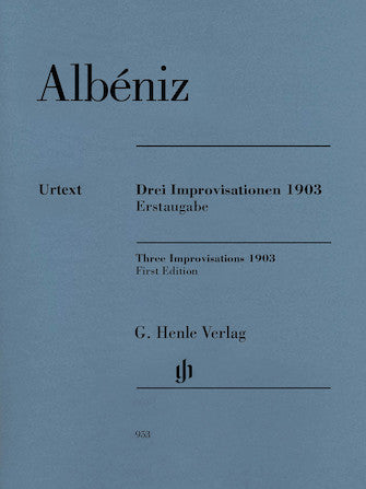 Albeniz 3 Improvisations 1903