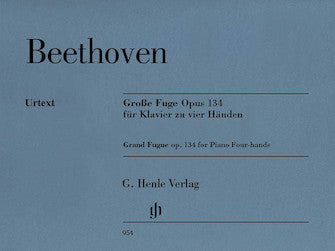 Beethoven Grand Fugue, Op. 134 Piano 4 Hands