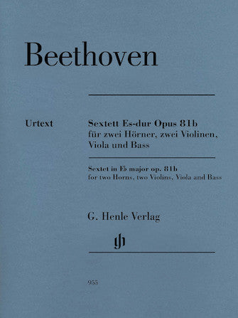 Beethoven Sextet in E flat major Opus 81b