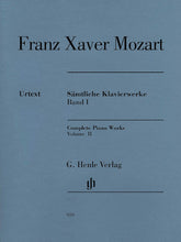 Francis Xaver Mozart Complete Piano Works, Volume 2