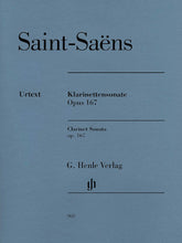 Saint-Saens Clarinet Sonata, Op. 167