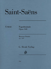 Saint-Saens Bassoon Sonata, Op. 168
