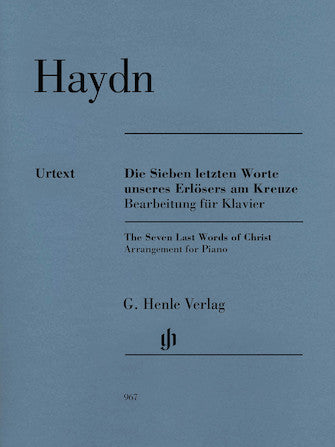 Haydn Seven Last Words of Christ - Arrangement for Piano