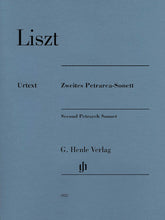 Liszt Second Petrarch Sonnet For Piano