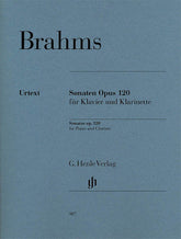 Brahms Clarinet Sonatas Opus 120