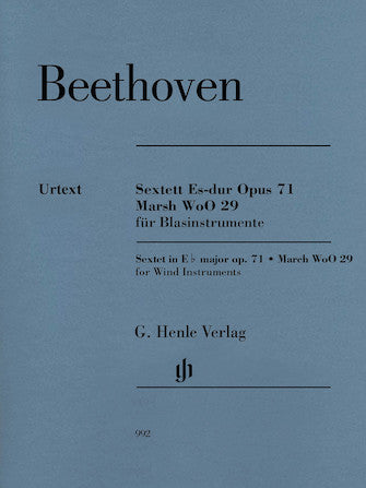 Beethoven Sextet In E flat major Opus 71