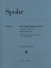 Spohr Clarinet Concerto No. 1 in C minor, Op. 26