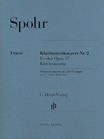 Spohr Clarinet Concerto No. 2 E-Flat Major Op. 57