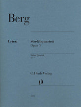 Berg: String Quartet, Opus 3 (Parts)