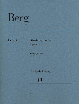 Berg String Quartet Opus 3 Parts