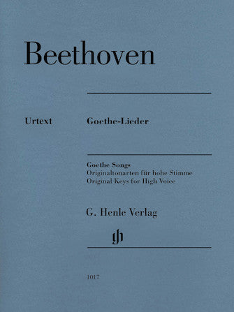 Beethoven Goethe Songs