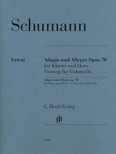 Schumann Adagio and Allegro Opus 70 (version for cello)