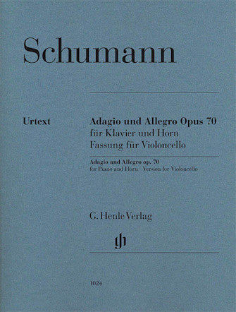 Schumann Adagio and Allegro Opus 70 (version for cello)