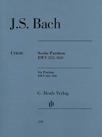 Bach 6 Partitas BWV 825-830 (edition without fingering) O/P
