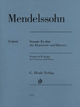 Mendelssohn Clarinet Sonata in E-flat Major