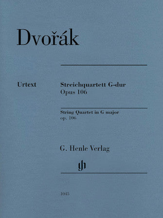 Dvořák: String Quartet in G Major, Op. 106