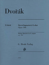 Dvorak String Quartet in G major Opus 106