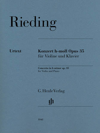 Rieding Violin Concerto in B Minor Op. 35 Violin and Piano