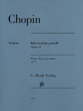 Chopin Piano Trio in g minor Opus 8