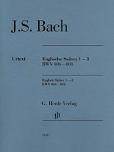 Bach English Suites 1-3 BWV 806-808