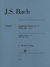 Bach English Suites 4-6 BWV 809-811