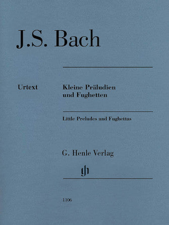 Bach Little Preludes and Fughettas (edition without fingering)