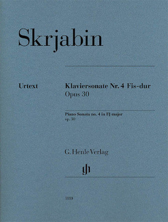 Scriabin: Piano Sonata No. 4 in F-sharp major, Op. 30