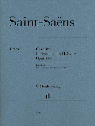 Saint-Saens Cavatine Op. 144 for Trombone and Piano