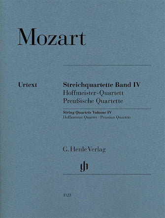 Mozart String Quartets Volume 4