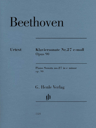 Beethoven Piano Sonata No. 27 in E minor, Op. 90