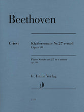 Beethoven Piano Sonata No. 27 in E minor, Op. 90