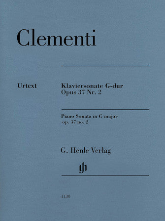 Clementi Piano Sonata in G Major, Op. 37 No. 2