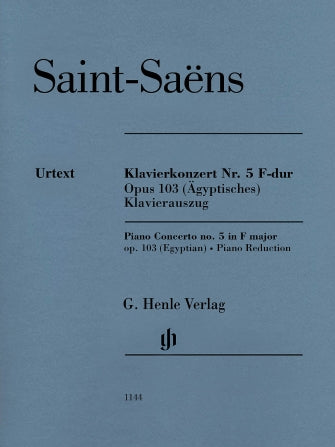 Saint-Saens Piano Concerto No 5 in F major Opus 103 (Egyptian)