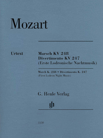 Mozart March K 248 and Divertimento K 247