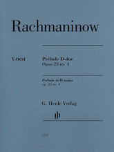 Rachmaninov Prelude in D major Opus 23 No 4