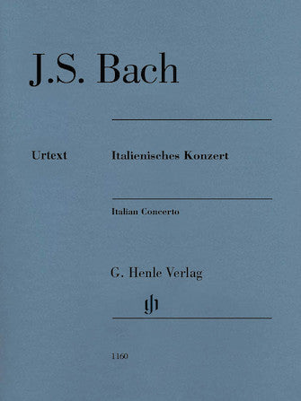Bach Italian Concerto BWV 971 (edition without fingering)