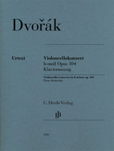 Dvorak Cello Concerto in B minor Opus 104 Cello and Piano