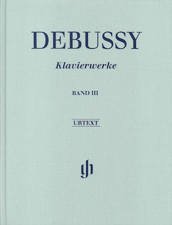 Debussy Piano Works - Volume 3 (Cloth)