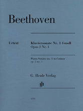 Beethoven Piano Sonata No 1 in F minor Opus 2 No 1