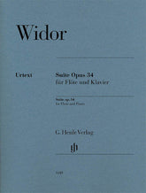 Widor Suite Op. 34 For Flute And Piano